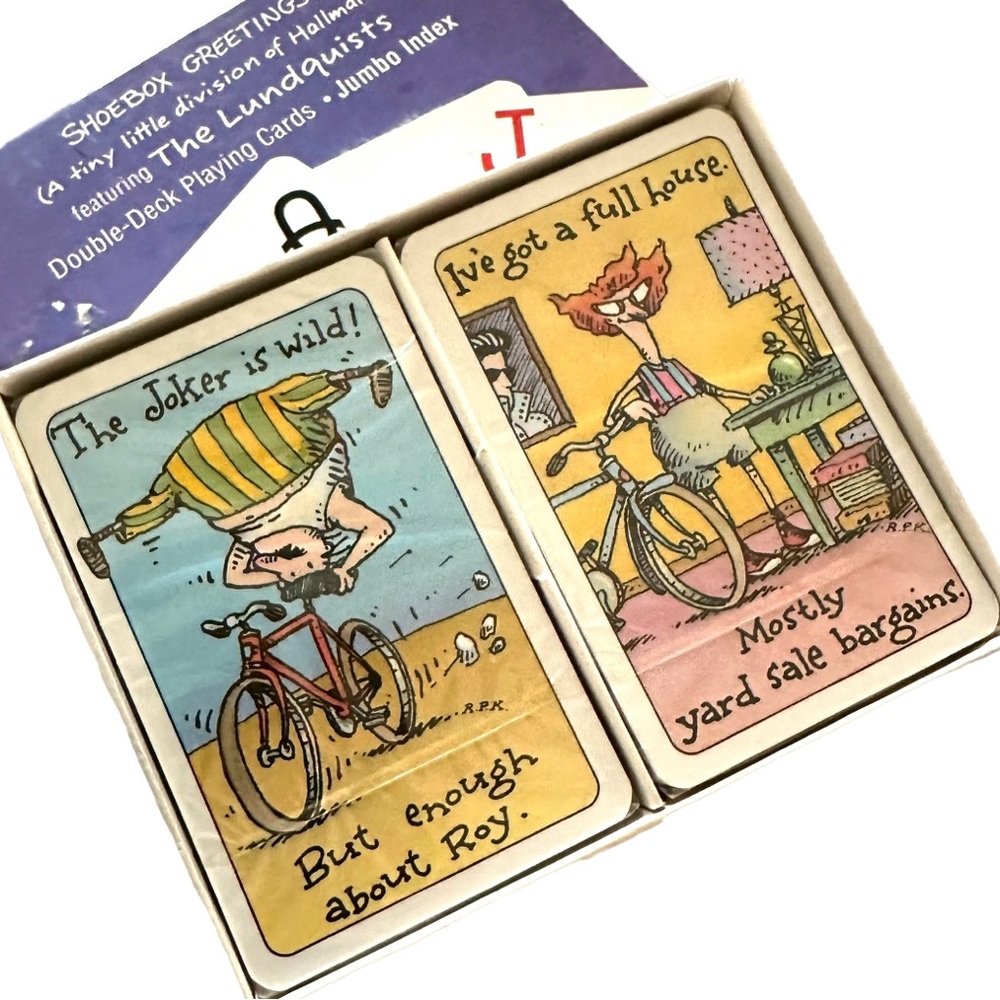 “The Lundquists” Shoebox Greetings Cards Sealed
